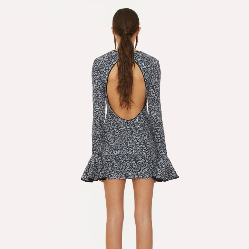 ROTATE Birger Christensen Mini Sequin Dress • NWOT